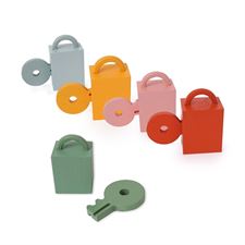 סט מנעולים ומפתחות מעץ – ‏‏‏‏ Locks & Keys Set בייבי בון