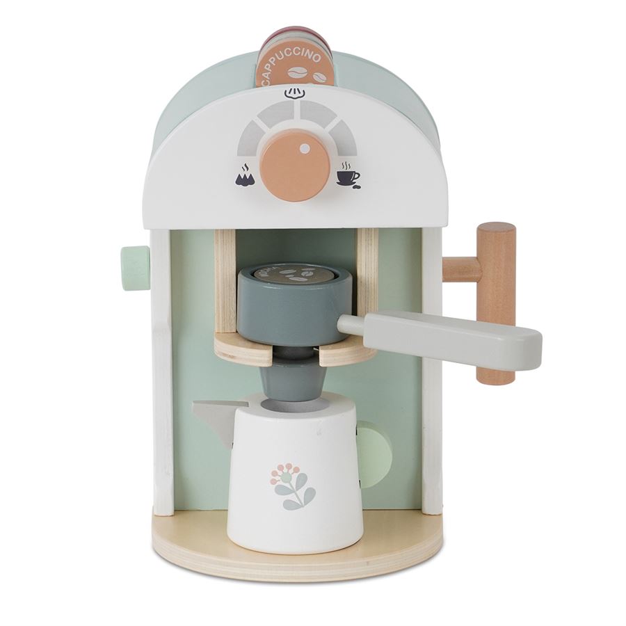 סט מכונת קפה מעץ - ‏‏‏‏ Wooden Coffee Machine Set