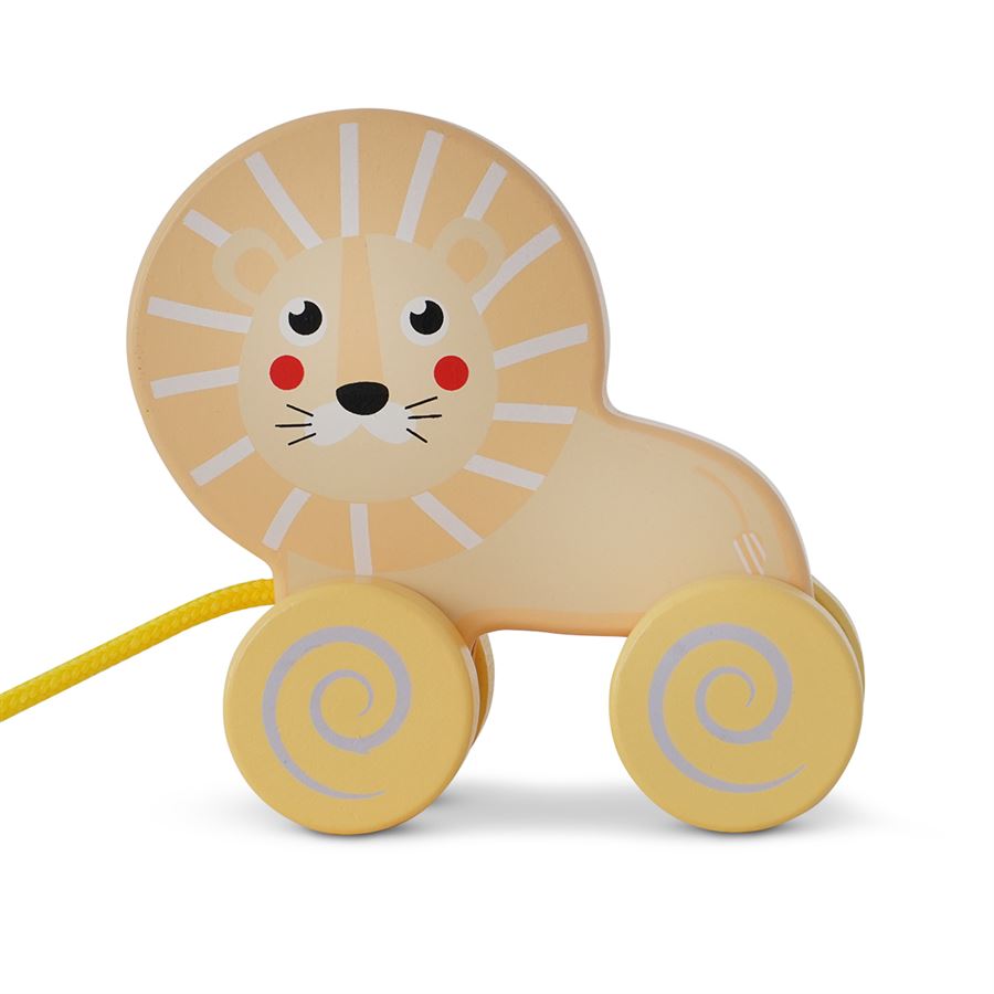 משוך את הפיל מעץ - ‏‏‏‏Wooden Pull Along Elephant