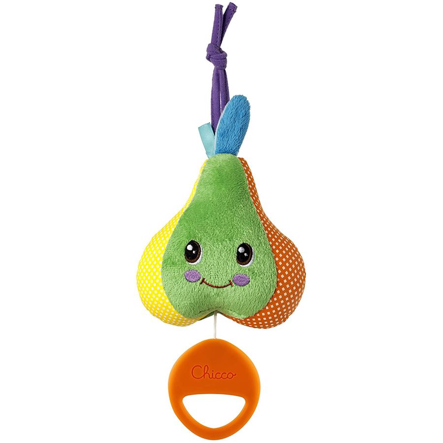 תיבת נגינה מוזיקלית לתינוק - Baby Senses Musical Box Sweet Pear