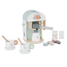 סט מכונת קפה מעץ - ‏‏‏‏ Wooden Coffee Machine Set בייבי בון