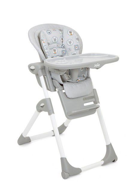 כיסא אוכל מפואר לתינוק mimzy lx עם 3 מגשים וריפוד כפול