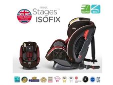 כיסא בטיחות Stages DLX Isofix סטייג'ס דלוקס איזופיקס בייבי בון