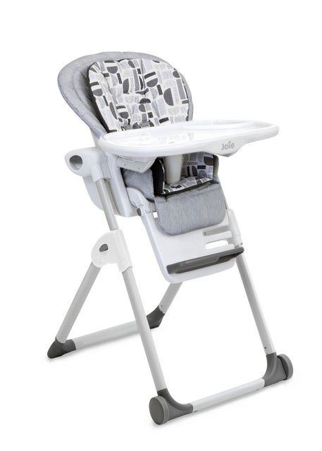 כיסא אוכל מפואר לתינוק mimzy lx עם 3 מגשים וריפוד כפול