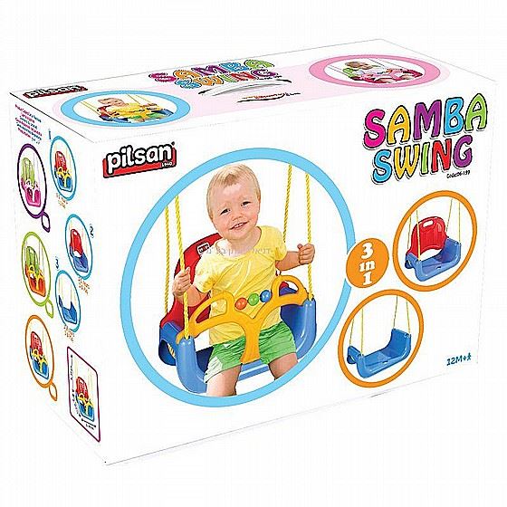 נדנדה חבלים 3 ב 1