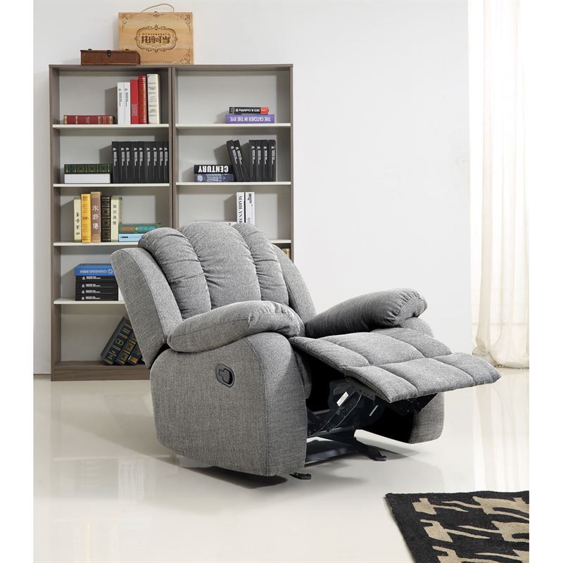 כורסא ריקליינר מבד איכותי