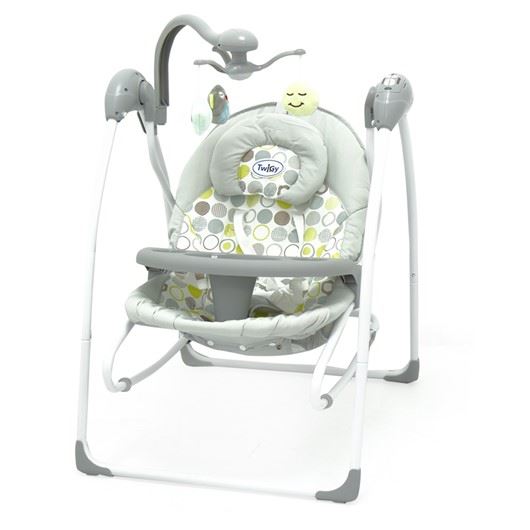 נדנדה וטרמפולינה חשמלית לתינוק - Montana Bay™ 2 in 1