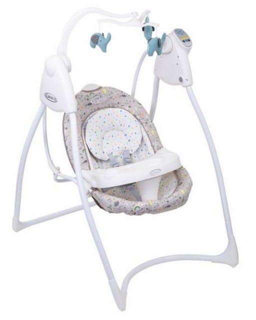 נדנדה לאבין האג + שנאי לחשמל  Graco