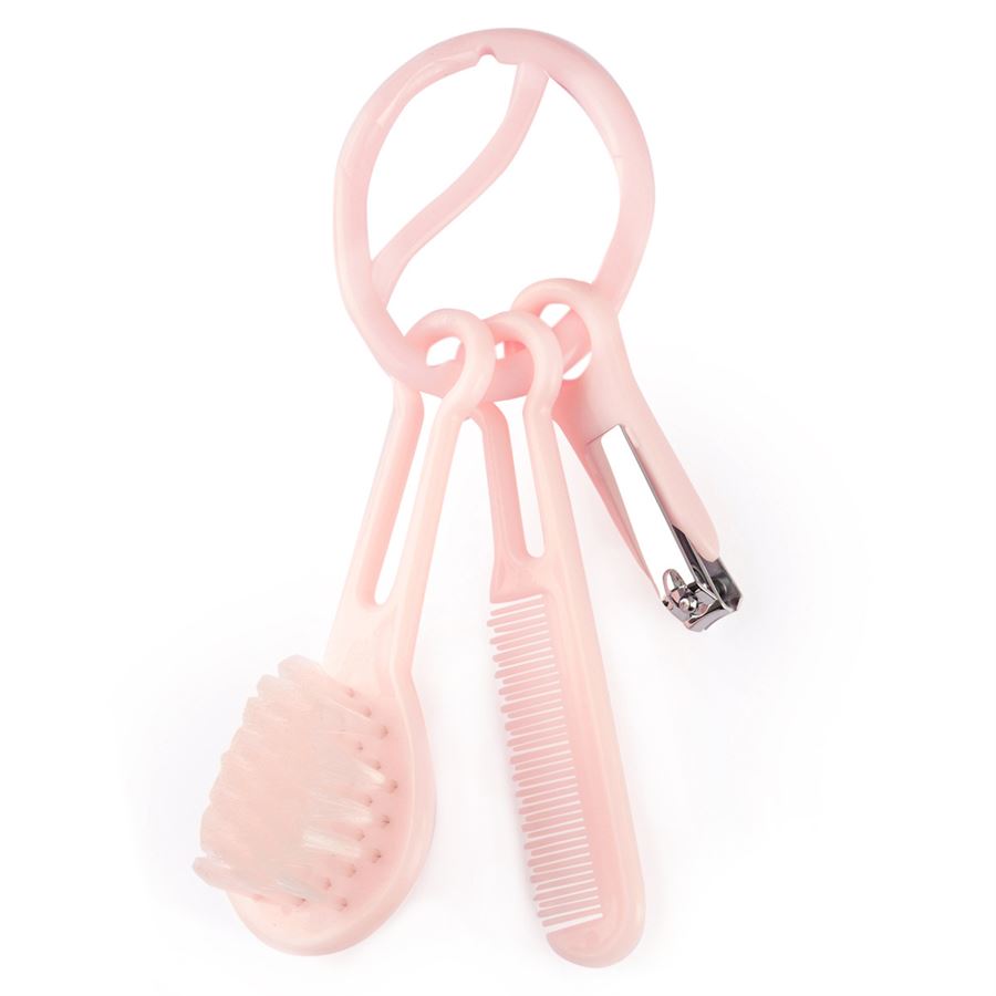 סט מברשת, מסרק וקוצץ ציפורניים - Flawless™ Comb, Brush & Nail Clipper
