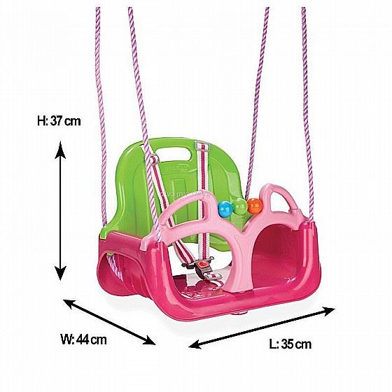 נדנדה חבלים 3 ב 1