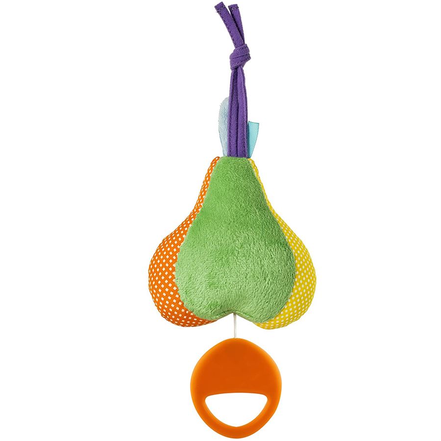 תיבת נגינה מוזיקלית לתינוק - Baby Senses Musical Box Sweet Pear