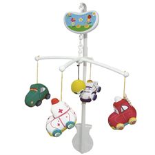 מובייל מוסיקלי - Happy Cars Musical Mobile בייבי בון