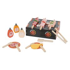 סט ברביקיו מעץ - ‏‏‏‏Wooden Barbecue Set דייניז - Dainy's בייבי בון