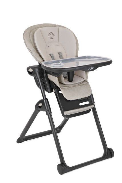 כיסא אוכל מפואר לתינוק mimzy lx עם 3 מגשים וריפוד כפול