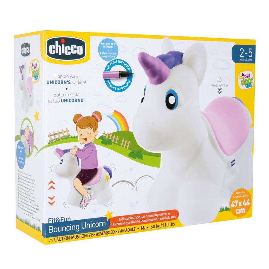 חד קרן קפיצה – TOY Inflatable Unicorn Bouncer