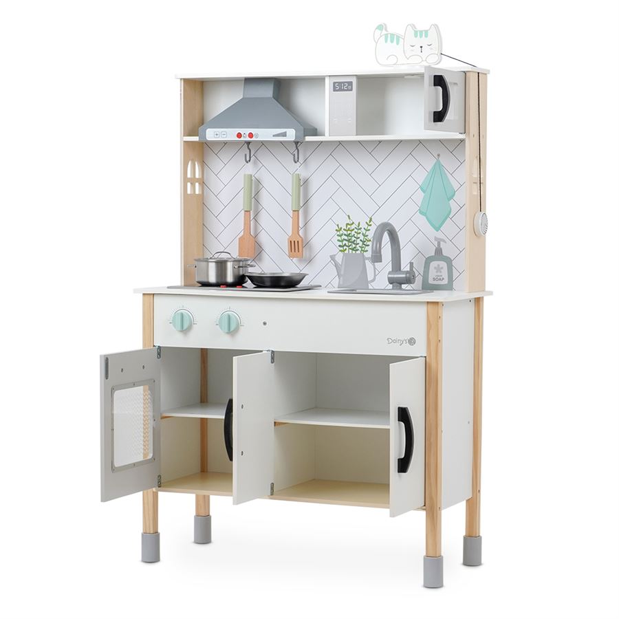מטבח וינטג’ מעץ דייניז – ‏‏‏‏Dainy’s Wooden Vintage Kitchen